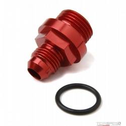 FUEL INLET FITTING (SHORT-6 STYLE) RED