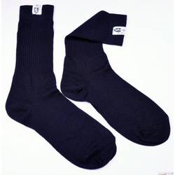 RaceQuip SFI 3.3 Fire Retardant (FR) Socks Large -Shoe Size 10-11 Black