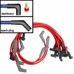 SPARK PLUG WIRE SET RED 8MM